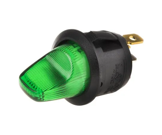 63-4619-07 RS PRO SPST Toggle Switch, Latching, Illuminated, Panel Mount 419-855