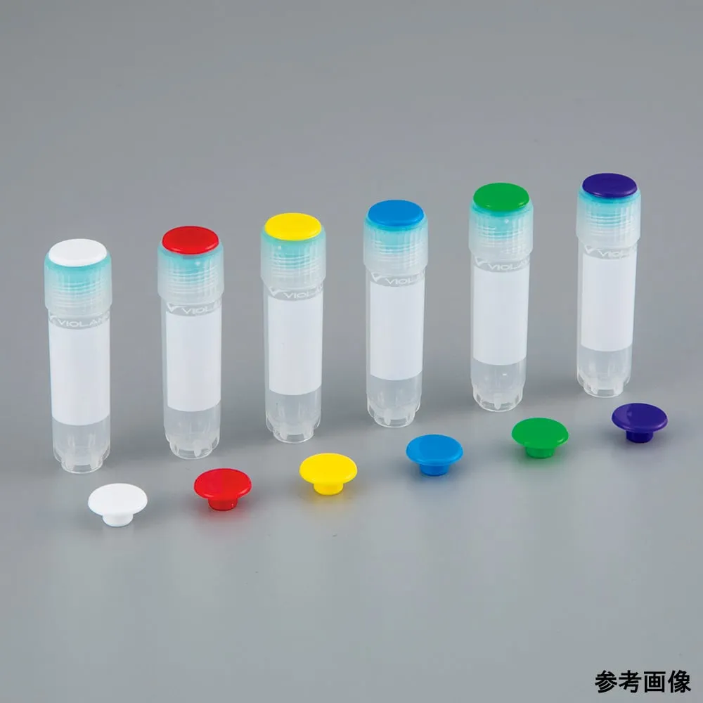 4-3846-27 Violamo Cryovial Insert Cap White 1000 Pieces Included