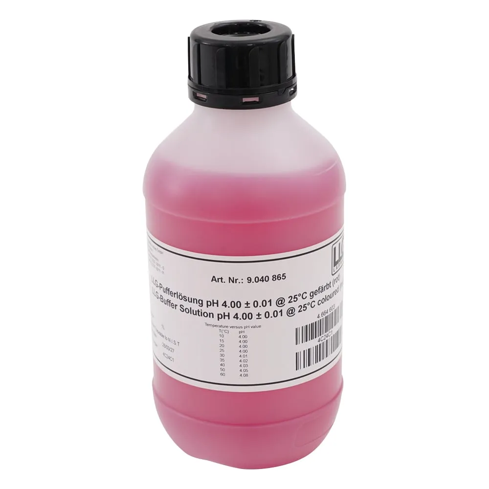 4-4108-01 pH Standard Solution 25 Deg. pH 4.00. +-. 0.01 1000mL 9040865