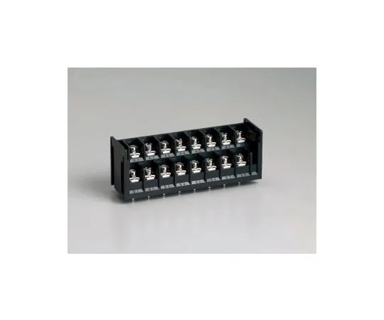 63-3129-76 2 Stage Terminal Strip For Printed Circuit Boards 250 V -15 A Square Washer Screws 16 Poles ML-750-W1BF-16P