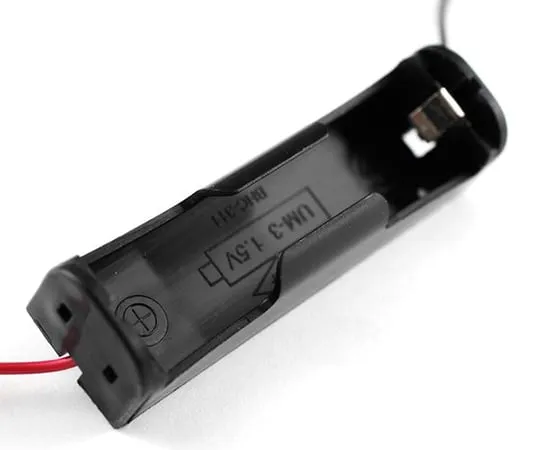 63-3113-23 Battery Case AA x 1 lead wire leaf Spring Terminal BHC-311A
