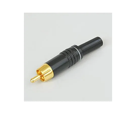 63-3107-47 RCA Plug white 7phi wire gold-plated with cable guard RP1310BPG-TEF-AWE7.0