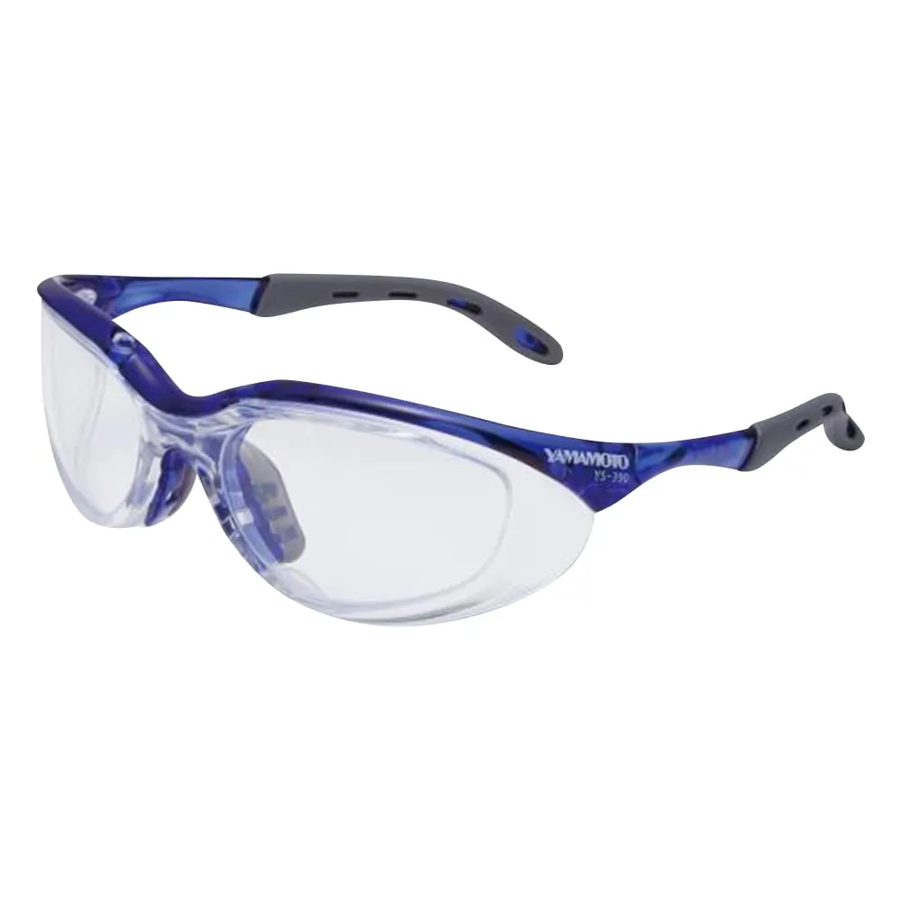 2-9075-01 JIS Safety Glasses (Flex Frame Type) YS-390PET-AF/NV