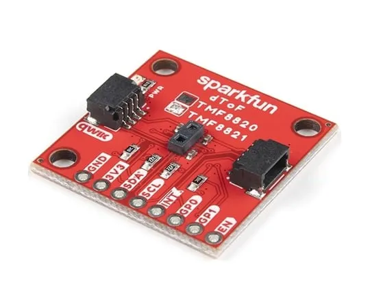 68-2102-06 Qwiic-TMF 8821 mounted dToF ranging sensor SFE-SEN-19037