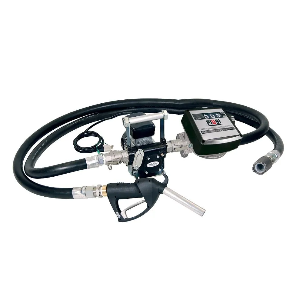 61-9450-47 Hose Connection Electric Pump with Flow Meter (100V) Kerosene Diesel Fuel K33EVPH-56