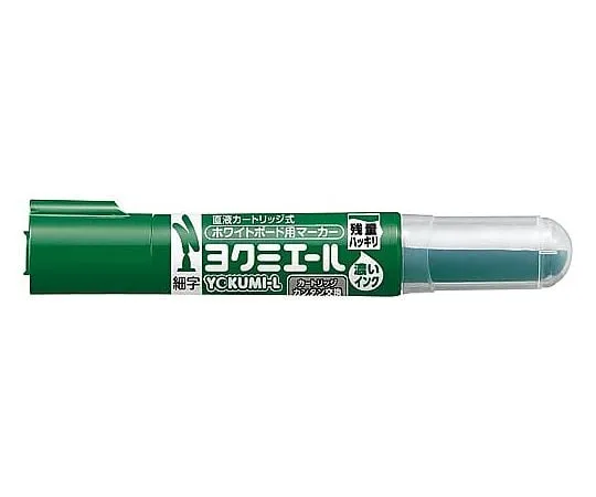 61-0693-59 White Board Marker (Direct Liquid Cartridge Type) Thin Letter Green PM-B501G