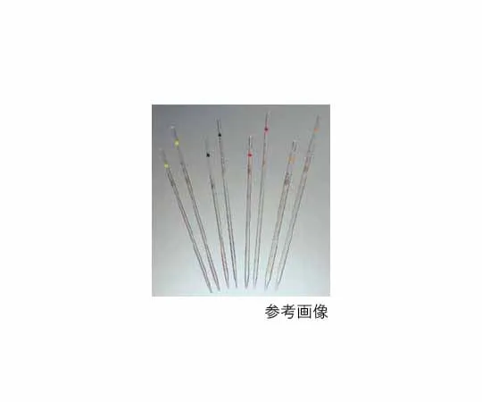 61-9724-54 Measuring Pipette (Shorty Type, Normal Scale) 1mL -10 Pieces MS-PIPET1S