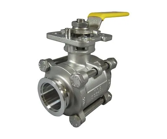 67-6436-15 Vacuum Ball Valve NW Flanged Oil-free Treatment(ClassⅡ)製品 NW25