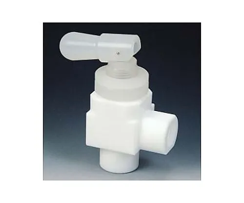 61-3535-90　［Out of stock］Fluorocarbon Resin Toggle Valve Female Angle Type RC1/4　NR1210-01