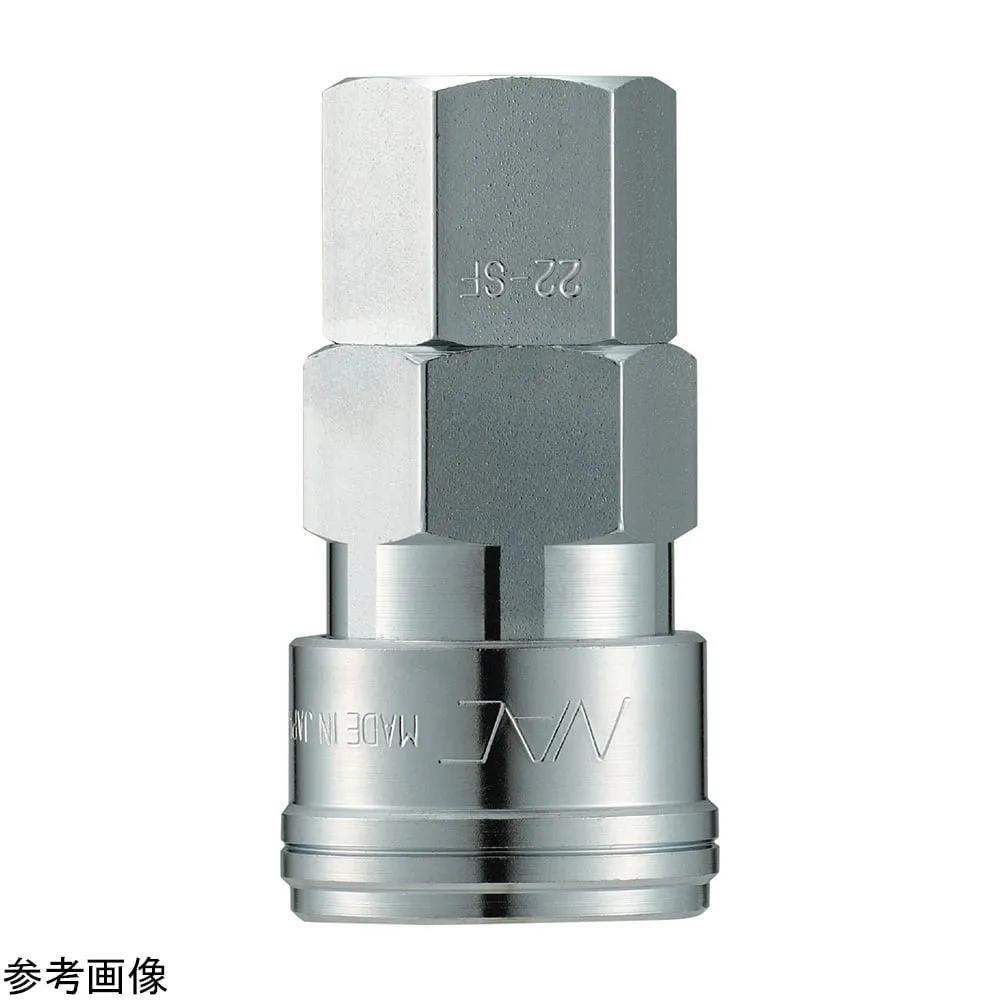 4-4789-01 Quick Coupling (Steel/Socket) Female Screw Type Rc 1/4 CAL22SF
