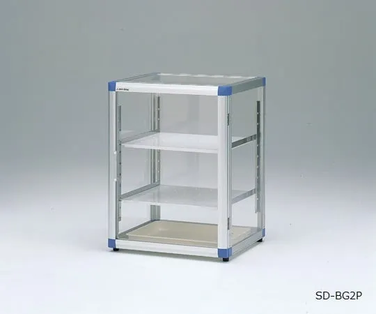 1-5208-01 Standard Desiccator BG 574 x 517 x 765mm Reinforced Plastic Shelf With Rubber Feet SD-BG2P