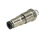 61-7650-66 High Rotary Joint Straight M5 x 0.8 RHC4-M5