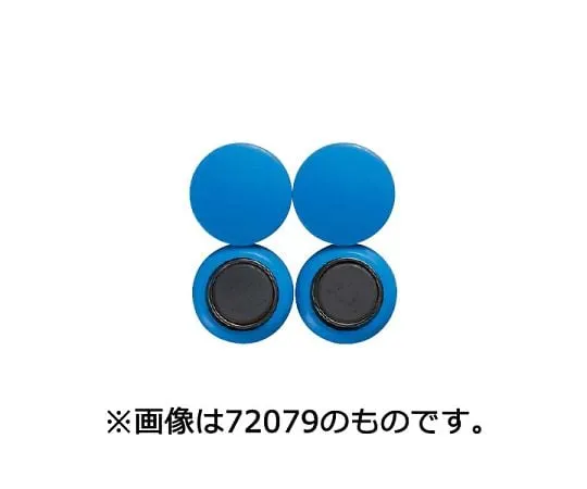 64-5862-90　［Discontinued］Large Colored Magnet with Yoke, 30 White, 4 pcs　72063