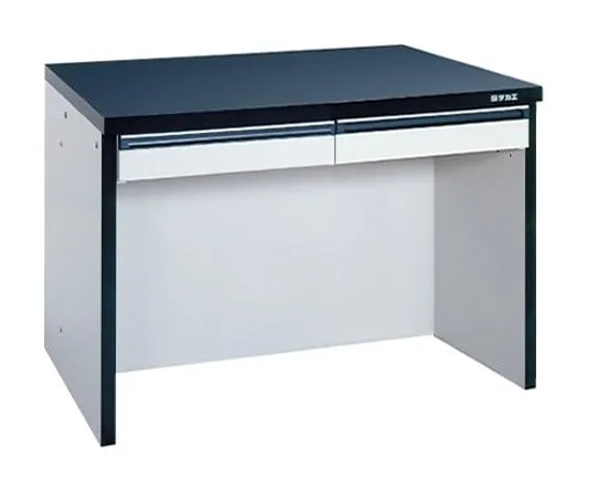 63-1268-88 Laboratory work bench (with Cabinet wagon) Gray Black W200×D750×H800mm STA-12K
