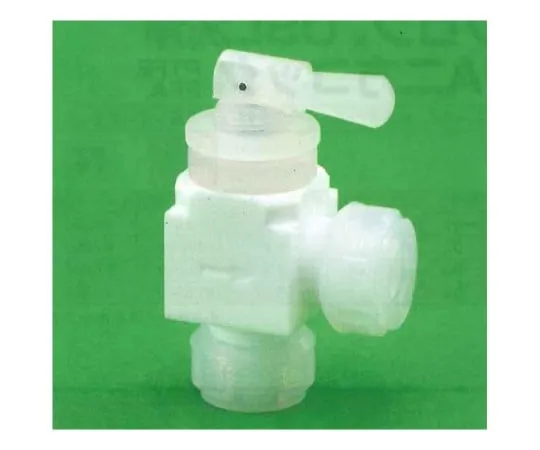 62-7084-96　［Discontinued］USL-PTFE Cleaning Toggle Valve Angle Type 6φ 00U-179-01　00U-179-01