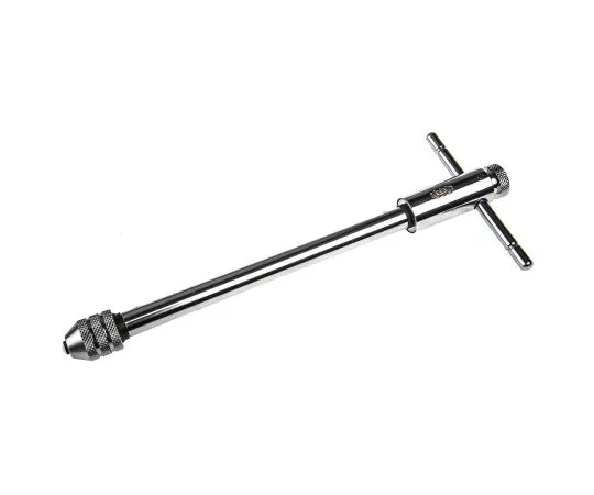 63-4624-59 RS PRO Long Ratchet Tap Wrench Steel #6 → 1/4 in (ISO), 1/4 in (DIN) UNF, 1/8 → 1/4 in (DIN) BSW, 4BA 444-930