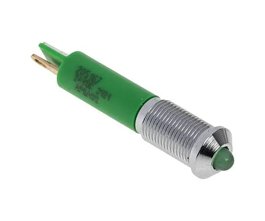 63-4585-47 RS PRO Green Indicator, 24 V dc, 6mm Mounting Hole Size, Solder Tab Termination 205-167