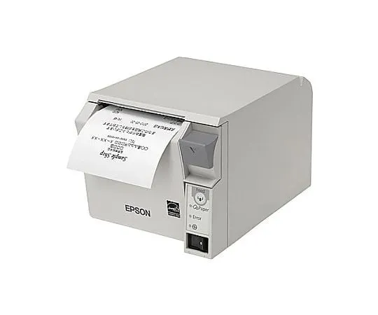 67-7543-27　［Discontinued］Thermal Receipt Printer TM-T70II (58 mm/USB/Wired LAN/Wireless LAN (Optional)/Cool White)　TM702UE531