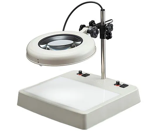 2-3092-16　［Discontinued］LED Lighting Magnifier LEK-CL Wide T 2 Magnifications　LEK Wide-CL 2x