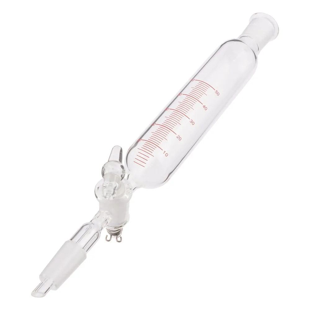 4-477-01 Cylindrical Separatory Funnel (Glass Cock) 60mL
