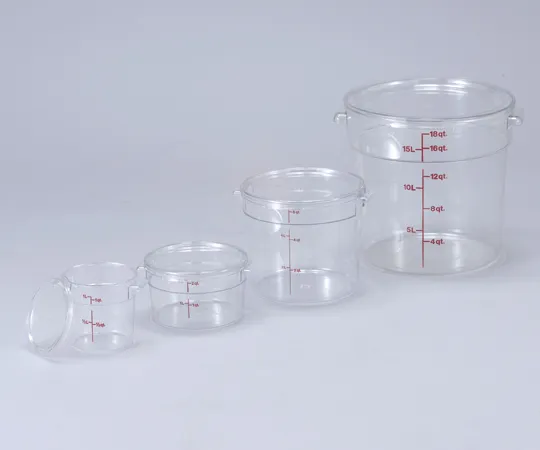 2-2504-12 Food Storage Container for Round Type Cover (1.9L, 3.8L For)