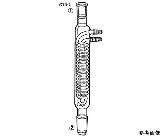 64-1066-34 reflux condenser (Dimroth) V76N-2-1