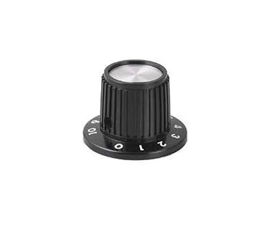 63-3146-80 Knob PHI. 35 With Black Dial Printing Shaft Diameter PHI.6 K-1-B