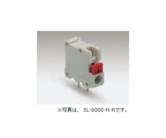 63-3033-08 Screwless Terminal Block for horizontal printed circuit boards Stranded wire/single wire ferrule Terminal compatible Black SL-6000-H-B