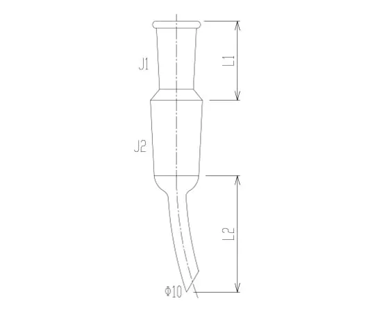 62-2091-93 Reduced Adapter with Insertion Tube 2305-1L3L