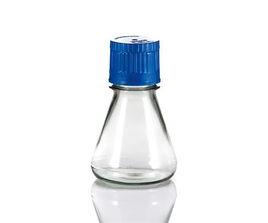 3-8984-01 PC Sterilized Erlenmeyer Flask (Autoclavable) Flat Bottom Type 125mL 24 Pieces FPC0125S