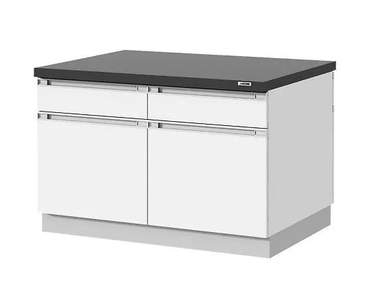 4-3311-01 Central Laboratory Table (Wooden D = 900 mm Type) 1200 x 900 x 800 mm SBO-1290