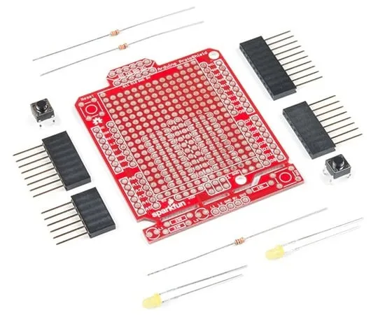 67-0422-25 SparkFun ProtoShield Kit DEV-13820