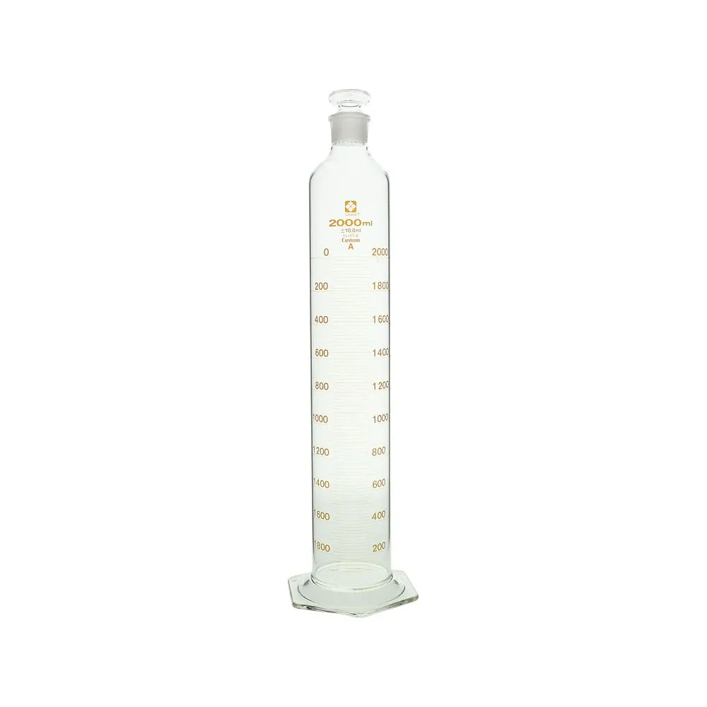 61-4415-92-24 Graduated Cylinder 2L with JCSS Calibration Certificate 026580-20001