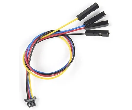 67-0420-61 Flexible Qwiic Cable - Female Jumper (4-pin) CAB-17261