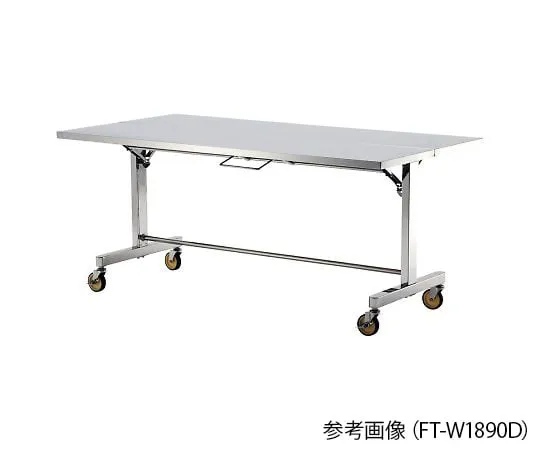 4-1961-04 Fold-up Stainless Steel workbench Double FT-W1290D