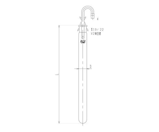 64-9048-79 Oxidation Stability Test Tube Φ 25 4720-3M