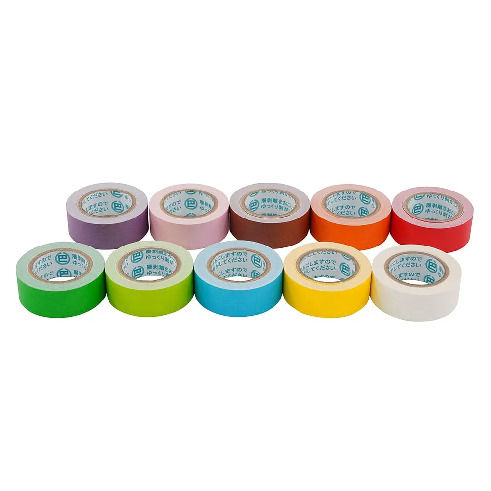 6-692-11 Additional Tape 15mm x 5m 10 Color Set K-15
