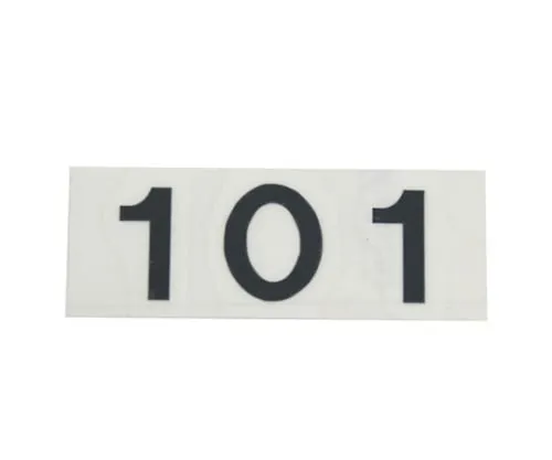 61-7392-36 Character Seal Black 101 CL176-101
