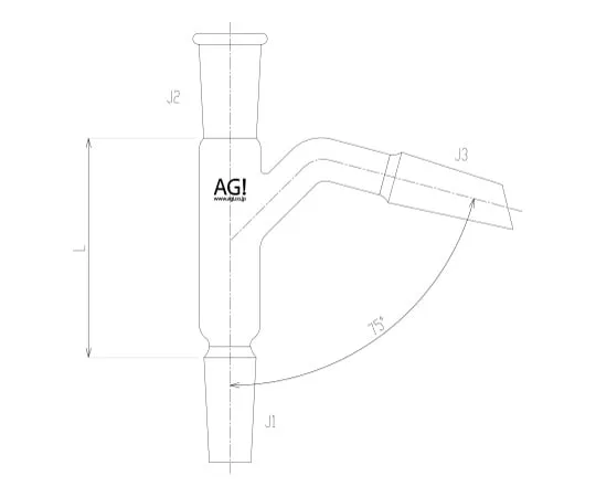 62-2095-27 Fractionating Connecting Tube 2554-1L