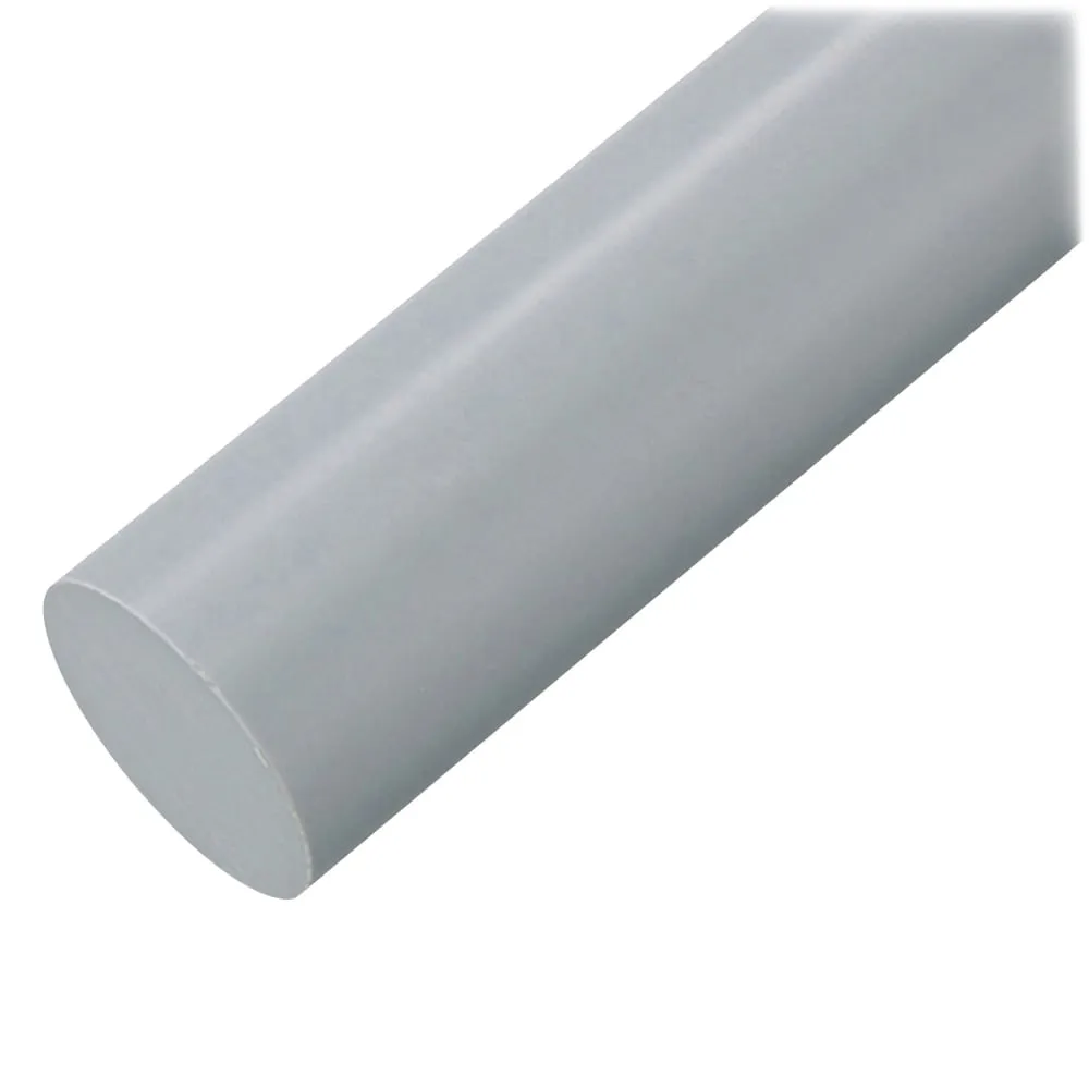 2-9588-06 Round Resin Bar PVC φ20mm x 495mm -