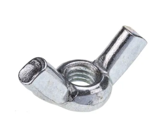 63-4638-96 30mm Bright Zinc Plated Steel Wingnut, M6 521-872