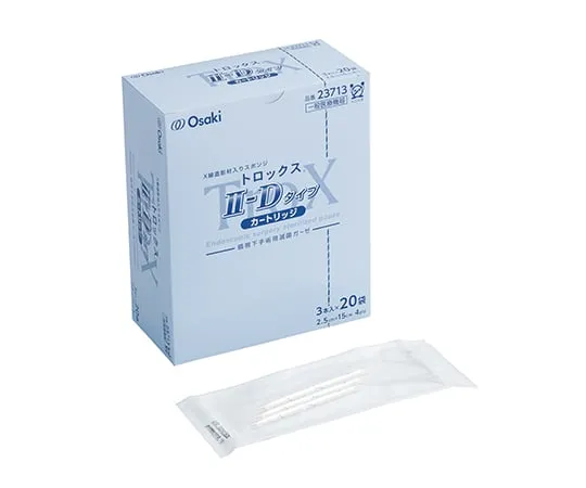 61-7355-26 Trox Ii-D Type Cartridge 25 mm x 150 mm 3 Pcs x 20 Bags 23713