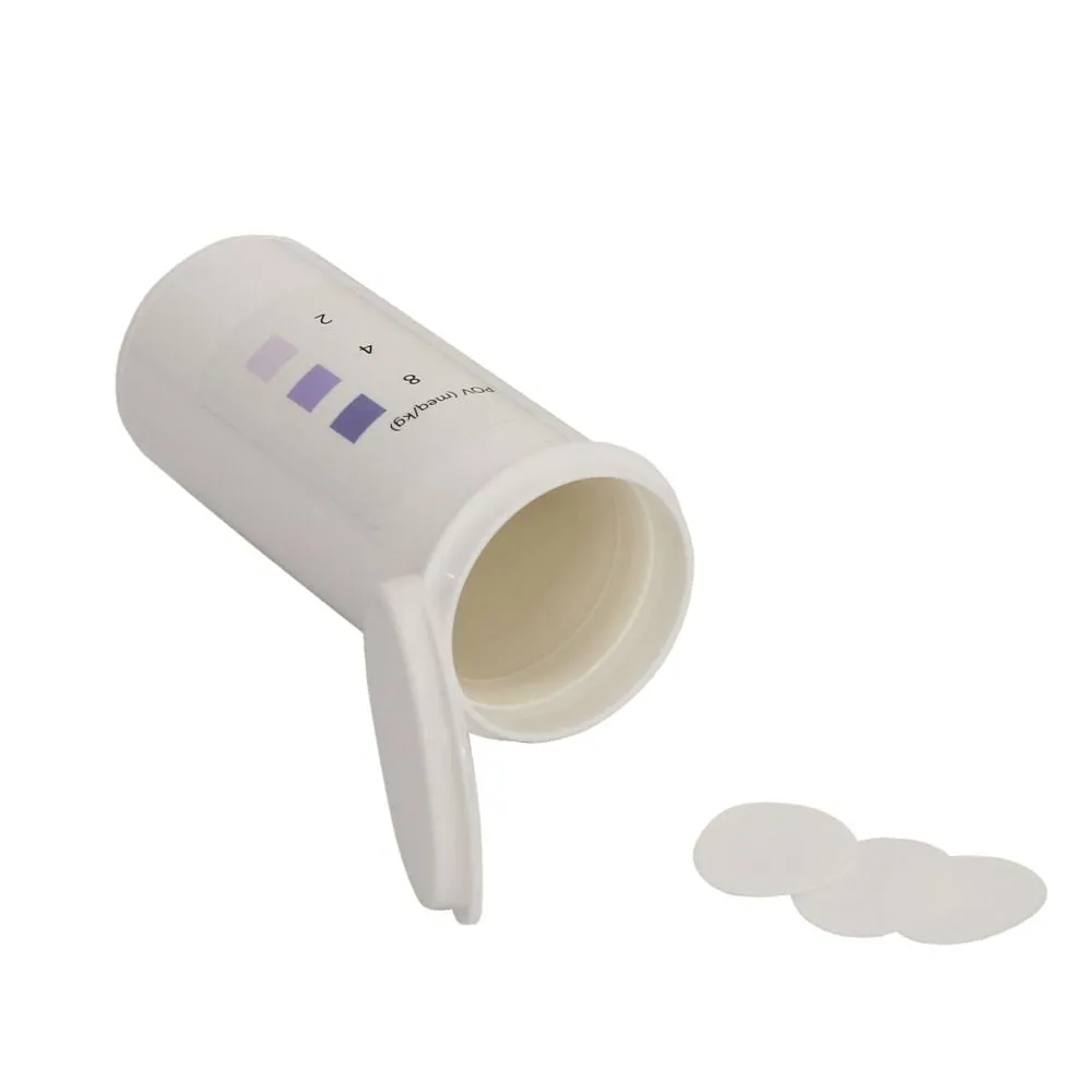 64-3881-01 Coloring Filter Paper POV Tester for Low Concentration Type 100 pieces 080570-861