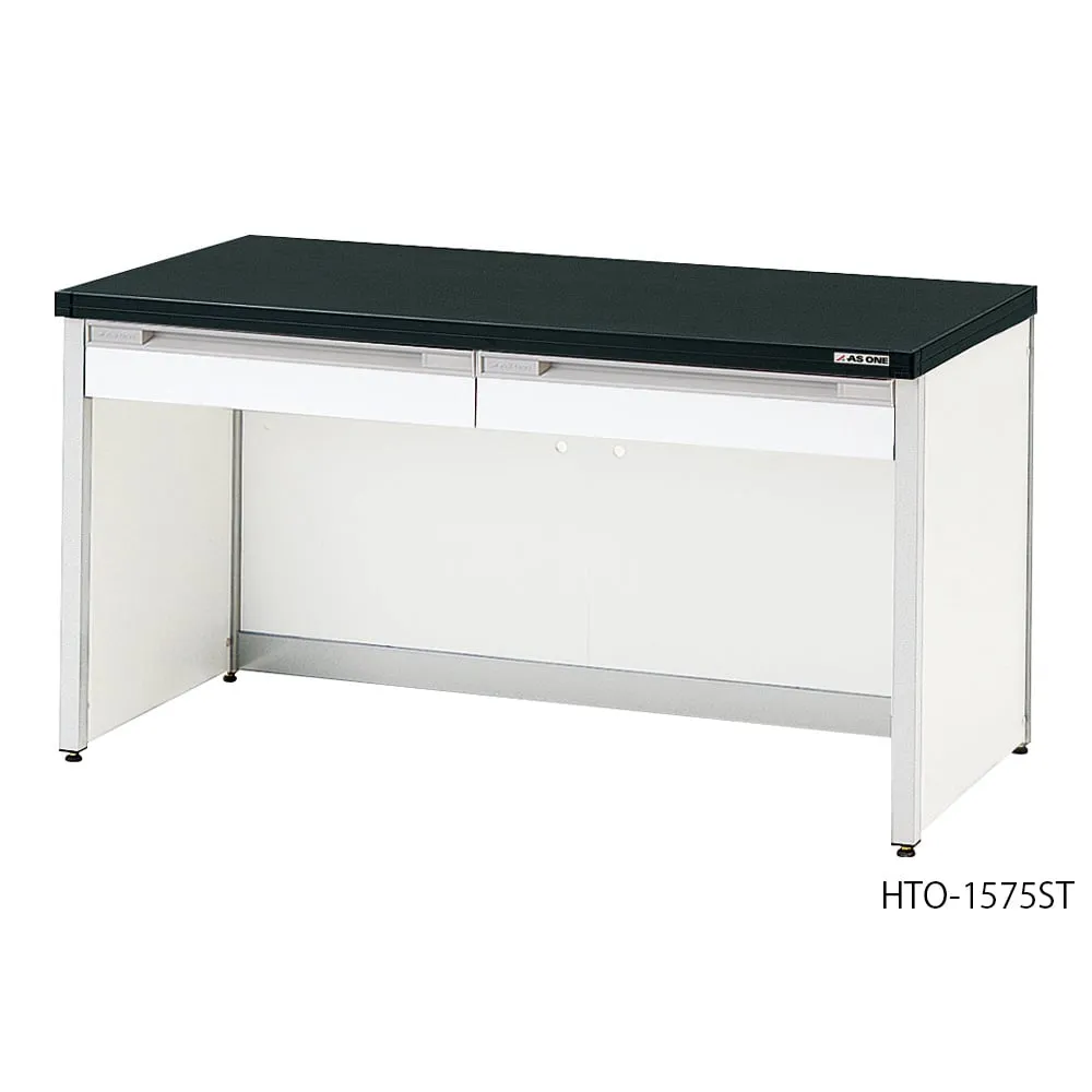4-5556-11 Side Laboratory Table (Frame, High Storage Type) 600 x 600 x 800 mm HTO-660ST