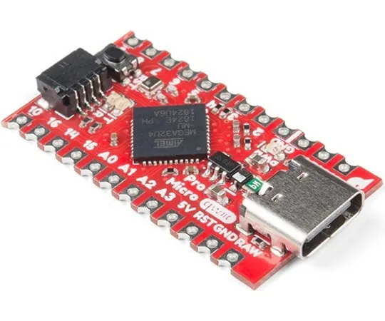 67-0422-91 SparkFun Qwiic Pro Micro - USB-C (ATmega32U4) DEV-15795