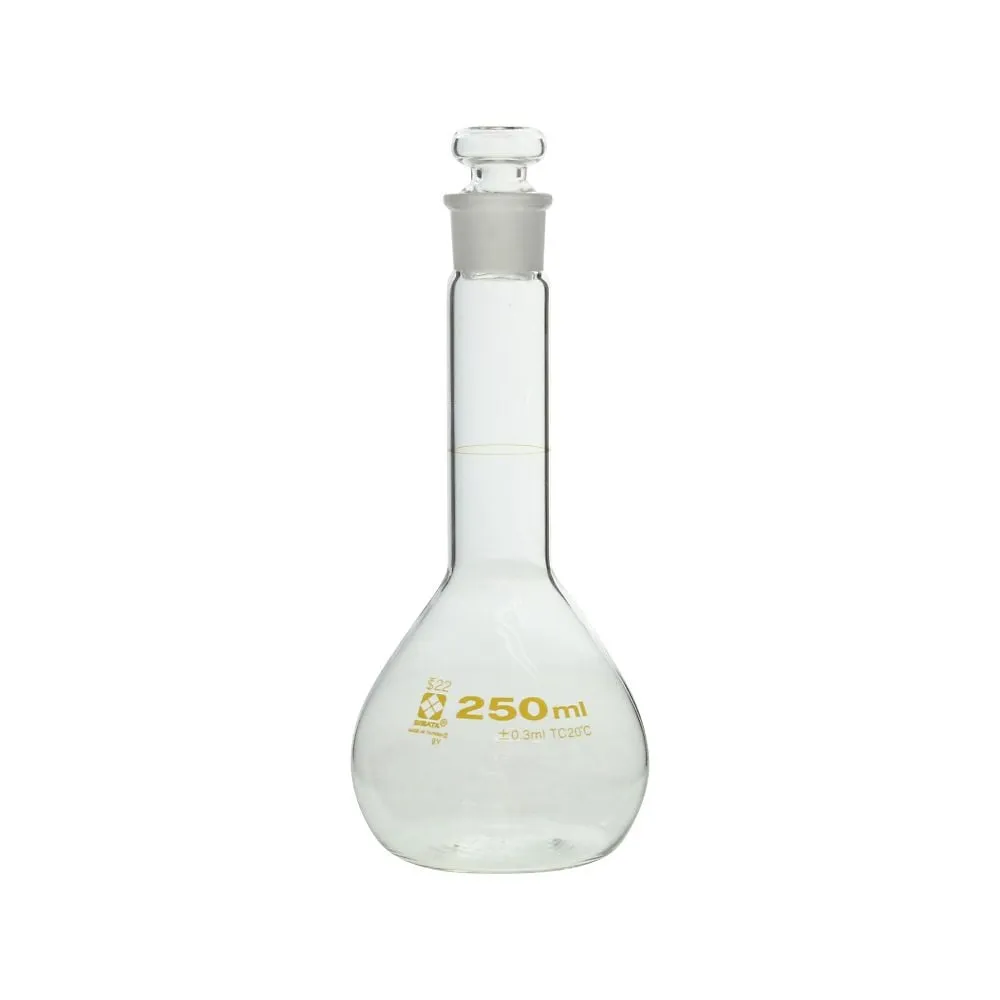 64-6432-11 volumetric flask Short Type 250mL 023080-250