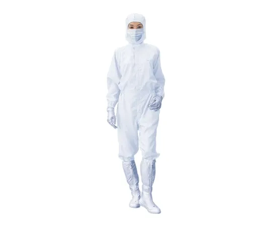 1-6364-08 Dust-Free Garment AS 199 C Unisex Coverall WHITE 5 L -