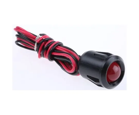 63-4586-68 RS PRO Red Indicator, 12 V dc, 14mm Mounting Hole Size, Lead Wires Termination 209-147