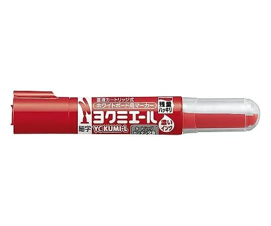 61-0693-60 White Board Marker (Direct Liquid Cartridge Type) Thin Letter Red PM-B501R