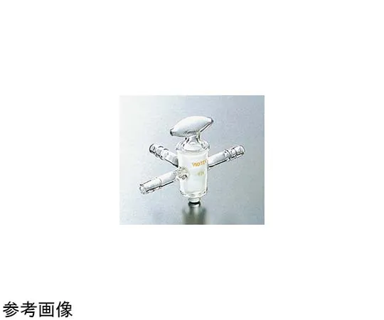 65-6841-67 Hollow Three-Way Cock (with Rubber Stopper) φ6 19/38 2009-01